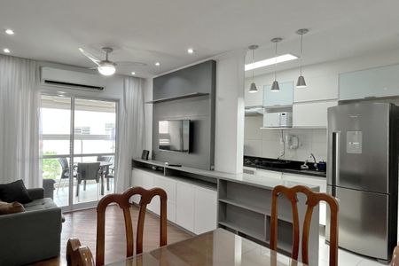 Sala de apartamento para alugar com 2 quartos, 66m² em José Menino, Santos