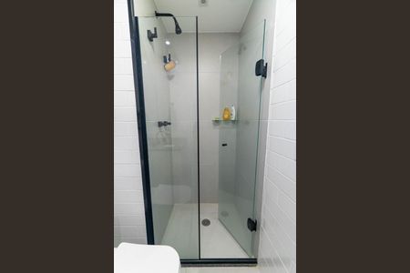 Banheiro de kitnet/studio à venda com 1 quarto, 29m² em Jardim Prudência, São Paulo