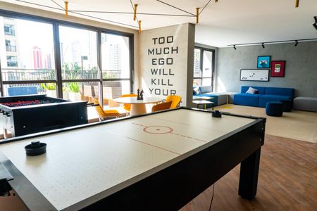 Studio à venda com 29m², 1 quarto e 1 vagaSala de Jogos