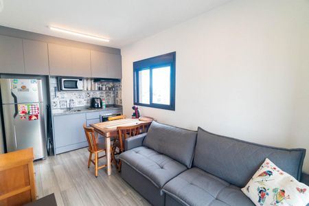 Sala/Cozinha de kitnet/studio à venda com 1 quarto, 29m² em Jardim Prudência, São Paulo
