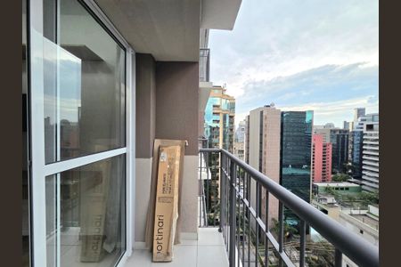 Studio para alugar com 24m², 1 quarto e sem vagaVaranda