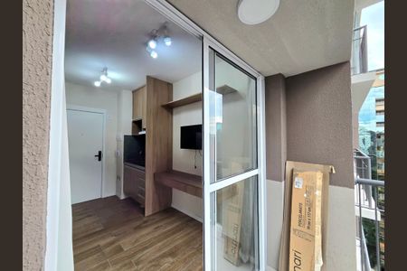Studio para alugar com 24m², 1 quarto e sem vagaVaranda