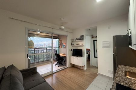 Sala de apartamento à venda com 1 quarto, 31m² em Belenzinho, São Paulo