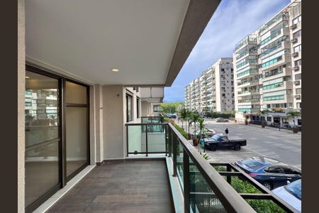 Varanda de apartamento para alugar com 1 quarto, 67m² em Recreio dos Bandeirantes, Rio de Janeiro
