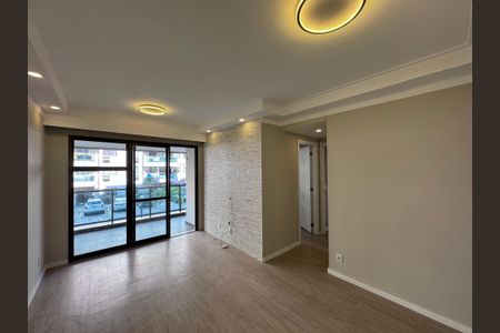 Sala de apartamento para alugar com 1 quarto, 67m² em Recreio dos Bandeirantes, Rio de Janeiro