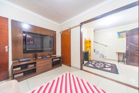 Sala de casa à venda com 3 quartos, 260m² em Vila Bela Vista, Santo André