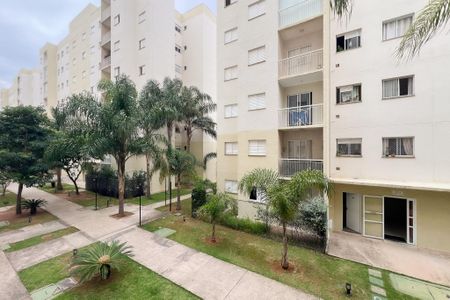 Vista da varanda da sala de apartamento para alugar com 2 quartos, 46m² em Vila Faustina Ii, Valinhos