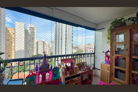 Vista da Sala de apartamento à venda com 3 quartos, 101m² em Pinheiros, São Paulo