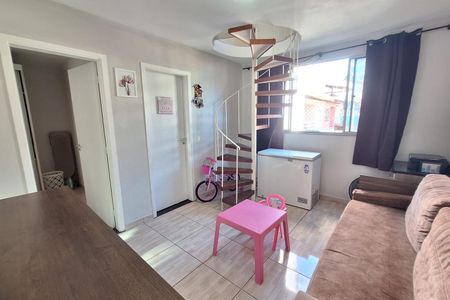 Sala de apartamento para alugar com 2 quartos, 75m² em Chácaras Rio-petrópolis, Duque de Caxias