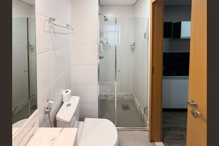 Apartamento à venda com 62m², 1 quarto e 1 vaga Apartamento à venda com 62m², 1 quarto e 1 vagaBanheiro social