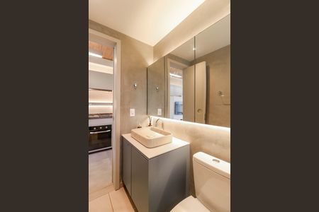 Studio à venda com 24m², 1 quarto e sem vaga Studio à venda com 24m², 1 quarto e sem vagaBanheiro