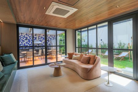 Studio à venda com 24m², 1 quarto e sem vaga Studio à venda com 24m², 1 quarto e sem vagaÁrea comum - Salão de festas