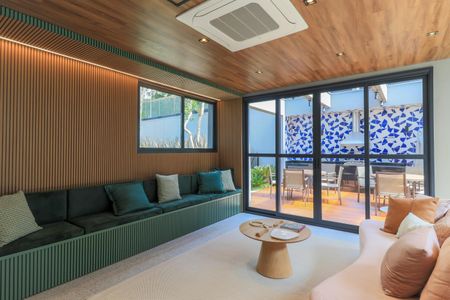 Studio à venda com 24m², 1 quarto e sem vaga Studio à venda com 24m², 1 quarto e sem vagaÁrea comum - Salão de festas