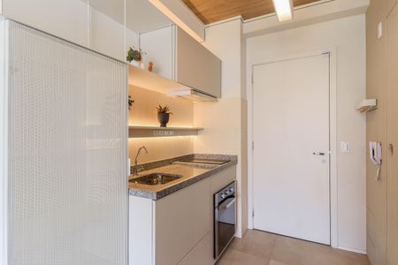 Studio à venda com 24m², 1 quarto e sem vaga Studio à venda com 24m², 1 quarto e sem vagaCozinha