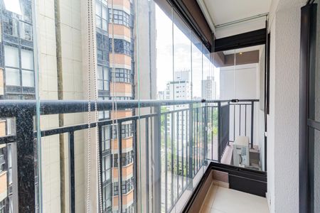 Varanda de apartamento à venda com 1 quarto, 26m² em Campo Belo, São Paulo