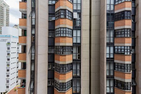 Vista da Varanda de apartamento à venda com 1 quarto, 26m² em Campo Belo, São Paulo