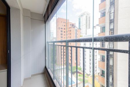 Varanda de apartamento à venda com 1 quarto, 26m² em Campo Belo, São Paulo