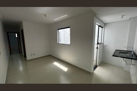 Sala - Sala de Jantar  de apartamento à venda com 2 quartos, 48m² em Vila Sao Pedro, Santo André