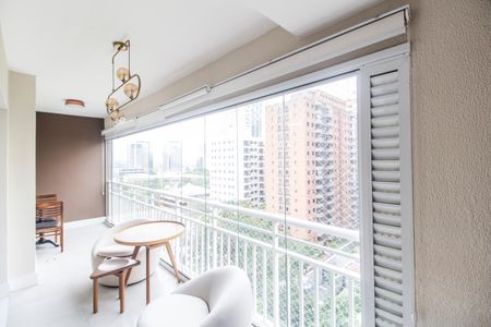 Varanda gourmet de apartamento para alugar com 2 quartos, 98m² em Alphaville, Santana de Parnaíba