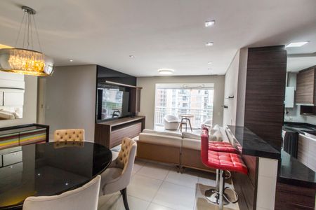 Sala  de apartamento para alugar com 2 quartos, 98m² em Alphaville, Santana de Parnaíba