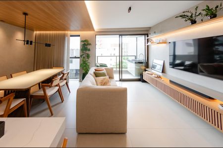 Sala de apartamento à venda com 2 quartos, 74m² em Cruzeiro, Belo Horizonte