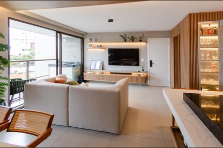 Sala de apartamento à venda com 2 quartos, 74m² em Cruzeiro, Belo Horizonte