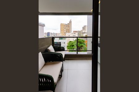 Varanda de apartamento à venda com 2 quartos, 74m² em Cruzeiro, Belo Horizonte