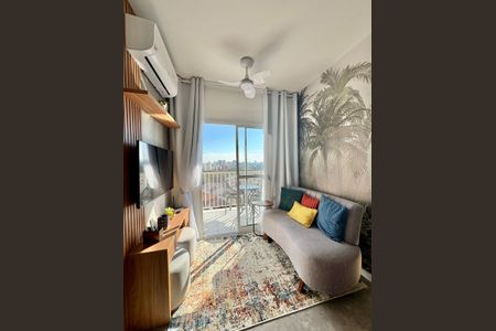 Sala de apartamento para alugar com 2 quartos, 45m² em Vila Guarani (Zona Sul), São Paulo