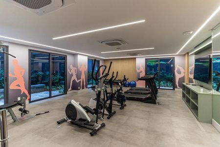 Apartamento à venda com 101m², 2 quartos e 2 vagas Apartamento à venda com 101m², 2 quartos e 2 vagasAcademia