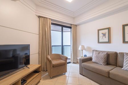 Sala de apartamento à venda com 1 quarto, 43m² em Jardim Paulistano, São Paulo