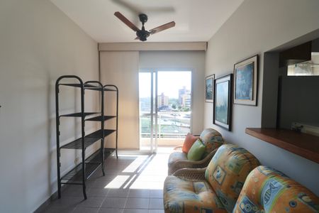 Sala de apartamento para alugar com 2 quartos, 63m² em Balneario Cidade Atlantica, Guarujá