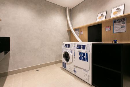 Studio para alugar com 28m², 1 quarto e sem vaga Studio para alugar com 28m², 1 quarto e sem vagaÁrea comum - Lavanderia