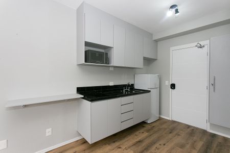 Studio para alugar com 28m², 1 quarto e sem vaga Studio para alugar com 28m², 1 quarto e sem vagaCozinha
