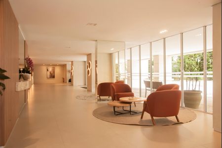 Apartamento à venda com 104m², 3 quartos e 2 vagasHall social