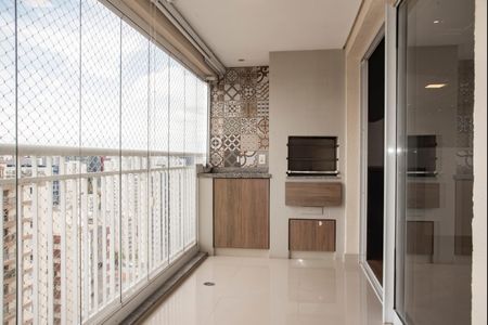 Varanda gourmet de apartamento à venda com 3 quartos, 104m² em Vila Monte Alegre, São Paulo