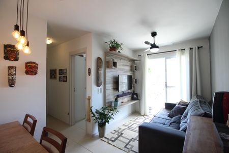 Sala de apartamento à venda com 2 quartos, 52m² em Vargem Grande, Rio de Janeiro