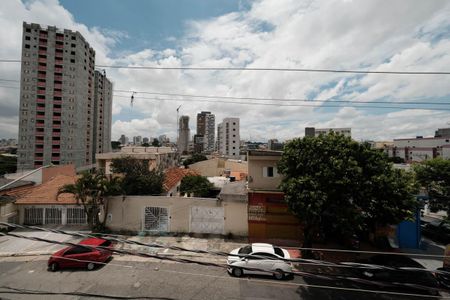 Sala/Cozinha de apartamento para alugar com 1 quarto, 27m² em Vila Guilhermina, São Paulo