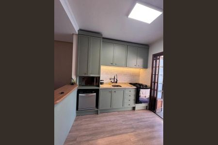 Cozinha  de casa de condomínio para alugar com 3 quartos, 115m² em Mato Grande, Canoas