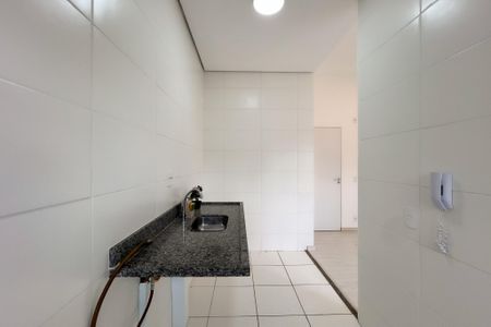 Cozinha de apartamento para alugar com 2 quartos, 54m² em Dos Ortizes, Valinhos
