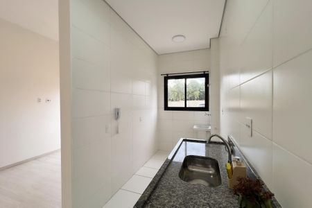 Cozinha de apartamento para alugar com 2 quartos, 54m² em Dos Ortizes, Valinhos
