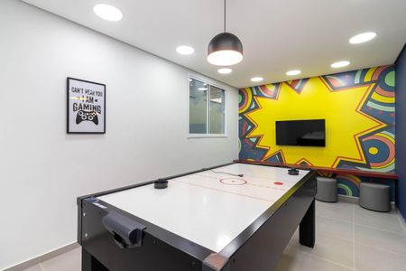 Apartamento para alugar com 42m², 1 quarto e 1 vagaSala de Jogos