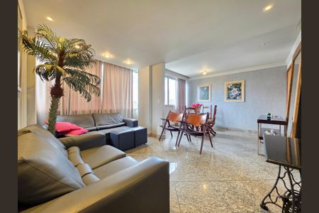 Sala de apartamento à venda com 3 quartos, 83m² em São Pedro, Belo Horizonte