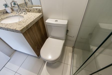 Apartamento para alugar com 58m², 2 quartos e 2 vagasQuarto 1 - Banheiro