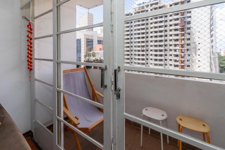 Varanda da Sala de apartamento para alugar com 2 quartos, 87m² em Perdizes, São Paulo