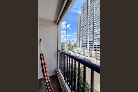 Varanda da Sala de apartamento para alugar com 2 quartos, 49m² em Vila Anastácio, São Paulo