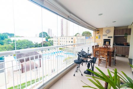 Sacada da Sala de apartamento à venda com 3 quartos, 125m² em Jabaquara, São Paulo