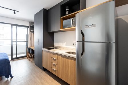 Studio à venda com 25m², 1 quarto e sem vagaCozinha