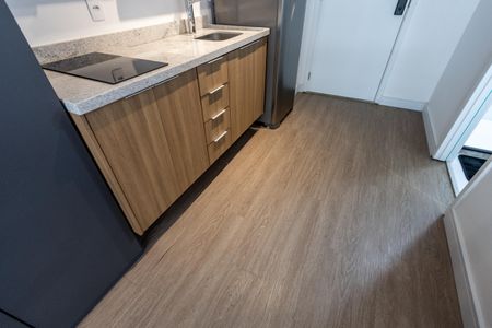 Studio à venda com 25m², 1 quarto e sem vagaCozinha