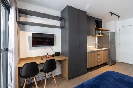 Studio à venda com 25m², 1 quarto e sem vagaSala