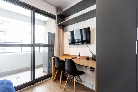 Studio à venda com 25m², 1 quarto e sem vagaSala